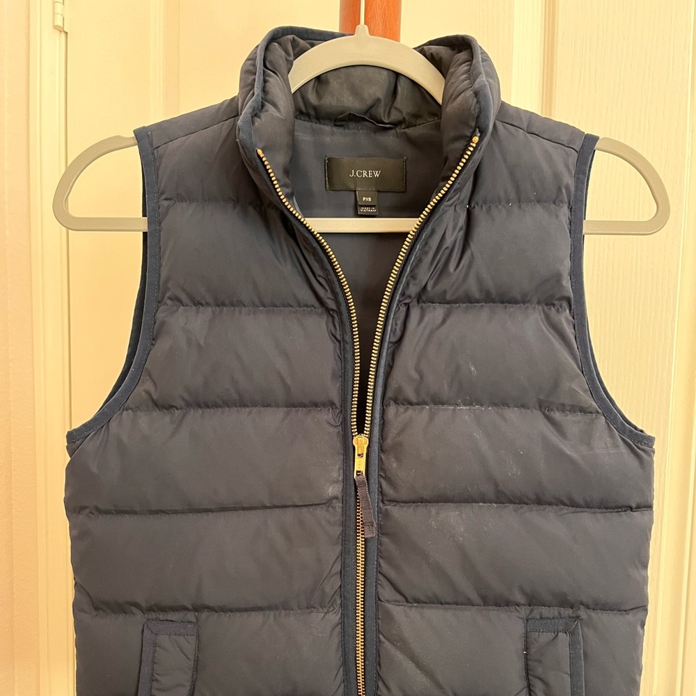 J. Crew Puffer Vest with Down Filling